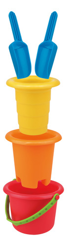 Hape Juego De Playa 5 En 1 De Arena Seguro Y Divertido E4053