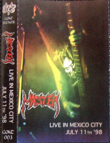 Master - Live Tape 2000 Death Heavy Thrash Metal Slayer G123