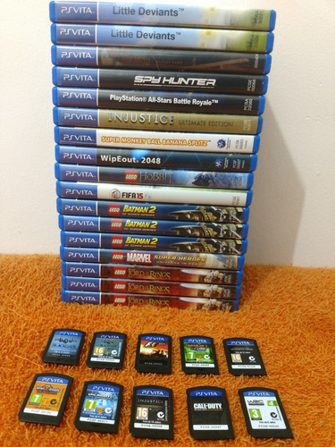 Jogos Originais Ps Vita Frete R$12 Vendo Separado