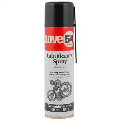 Lubrificante Spray 300ml 150g Até 70°c Com Aditivos Antioxi