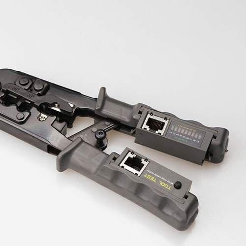 Probador De Cables De Red Rj45 Kit De Herramientas De