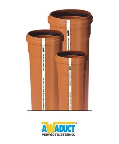 Caño Awaduct Cloacal 40mm X 4 Metros 1008