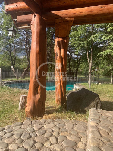 Espectacular Log House En Las Termas De Chillan.