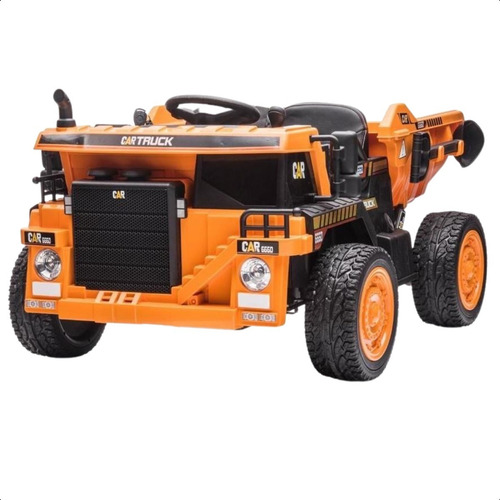 Mini Carro Elétrico Infantil Escavadeira Controle Remoto 12v