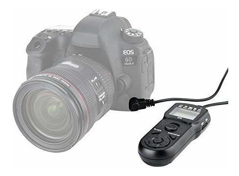 Disparador Remoto Temporizador Jjc Tc-80n3 Para Canon Eos