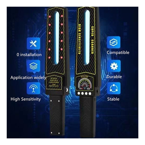 Full Range Scan Detector Inalámbrico De Señal Láser