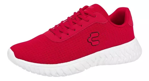 Tenis Mujer Charly Rojo 916 512 Env o gratis