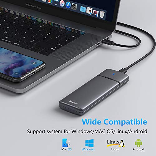 Carcasa Para Ssd Nvme M.2 Usb 3.2 Gen 2 A Nvme Pci-e Sata M-