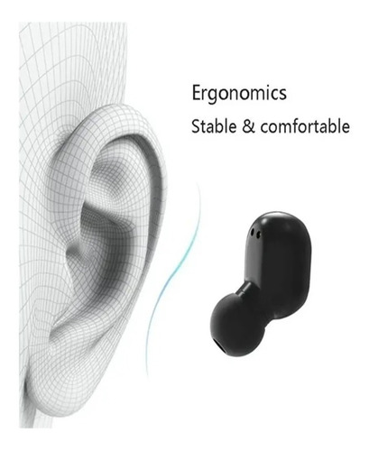 Auriculares In-ear Inalámbricos Bluetooth E7s Negro