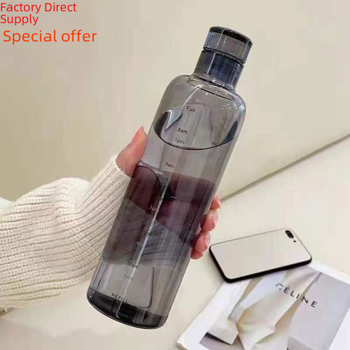 Vaso De Vidrio Con Tapa De Vidrio, 500 Ml, Color Transparent