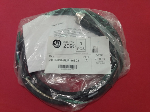 Allen-bradley 2090-xxnpmp - 16s03 | Mpl Servo Motor Cable.