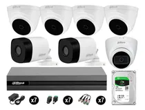 Comprar Cámaras Seguridad Kit 7 Dahua Full Hd 1tb 1 Cámara Con Audio
