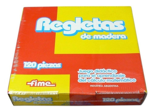 Regletas De Madera 120 Piezas Fime (1704002)