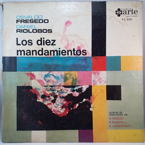 Osvaldo Fresedo - Daniel Riolobos - 10 Mandamientos - Vinilo