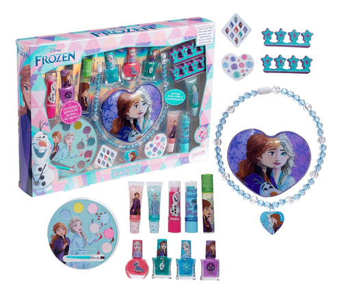 Set De Maquillajes Y Esmaltes Frozen