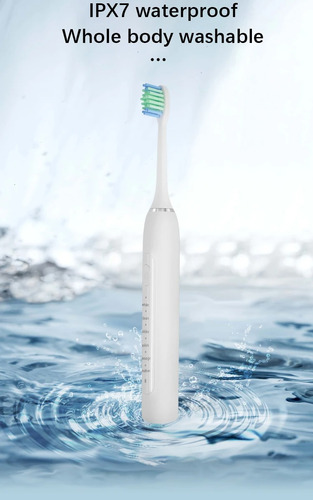 Cepillo Dental Eléctrico Recargable E Incluye 4 Cepillos