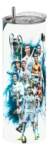 Termo Skinny Café 20 Oz Cristiano Ronaldo R. Madrid  #31