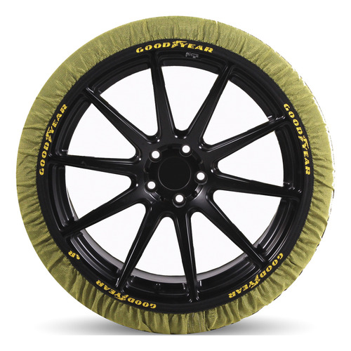 Cadena Para Nieve Tela Textil Goodyear Talle L 215/55/16