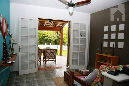 Casa Com 4 Dormitórios, 03 Suites, À Venda, 194 M² - Tabatinga - Caraguatatuba/sp - Ca0919