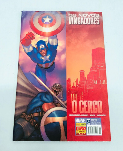 2 Hqs O Cerco Os Novos Vingadores 88 E 89 Marvel Panini (Usado)