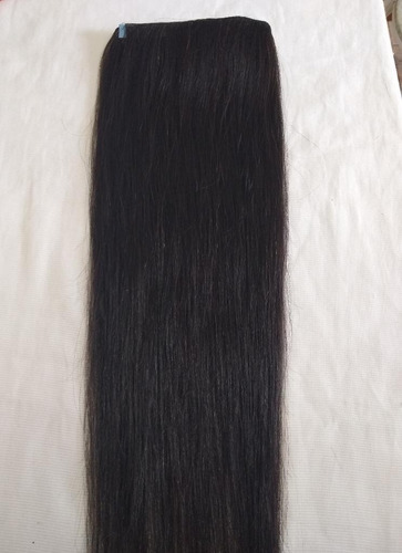 Imagem 8 de 8 de Cabelo Humano Castanho Fita Adesiva 100g 65cm Mega Hair