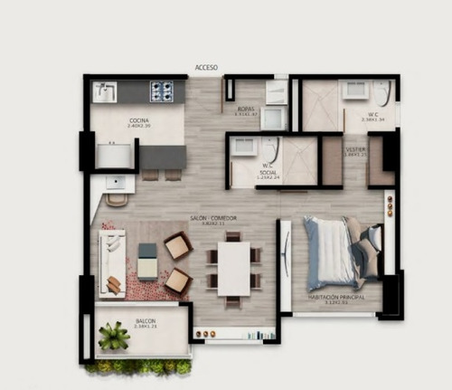 Apartamento Para Estrenar En El Retiro Urbano Excelente Ubicación