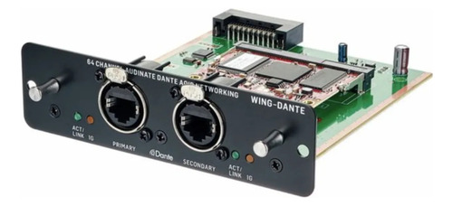 Interface Behringer Wing-dante Expansão De Canal