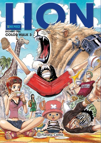 One Piece Color Walk Nãâº 03, De Oda, Eiichiro. Editorial Planeta Cómic, Tapa Blanda En Español