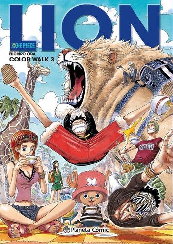 One Piece Color Walk Nã⺠03, De Oda, Eiichiro. Editorial Planeta Cómic, Tapa Blanda En Español