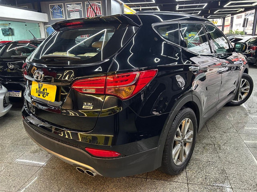 Hyundai Santa Fe GLS 3.3 V6 4X4 Tiptronic 7L 2014 Completo Teto