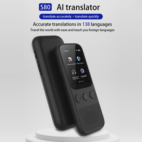Dispositivo Traductor Conversión De Idioma Traductor Grabaci