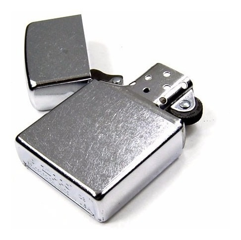 Imagen 3 de 7 de Encendedor Zippo 207 Plateado Clasico Grabado Sin Cargo