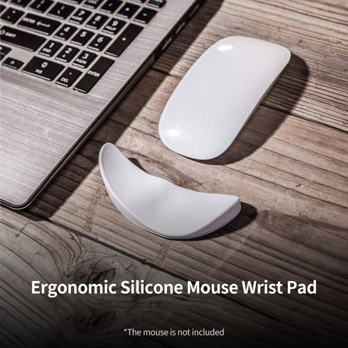 Almohadilla De Silicona Para Ratones, Reposamuñecas Ergonómi