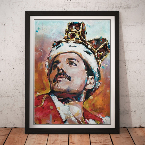 Cuadro Rock - Queen - Freddie Mercury - Fan Art