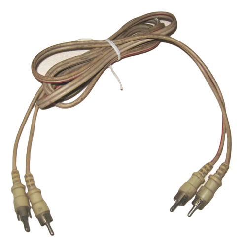 Cable 2 Rca A 2 Rca Macho 1.5 Mts De Audio (Usado)