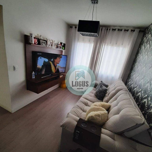 Imagem 4 de 22 de Apartamento No Residencial San Marco Com 62m² Composto 2 Dormitórios Com Planejados 1 Suíte, À Venda Por R$ 320.000,00 - Independência - Sbc/sp - Ap1889