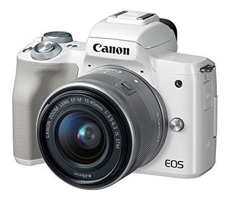 Canon Eos M50 Mirrorless Camera Kit W/ Ef-m15-45mm Lens And