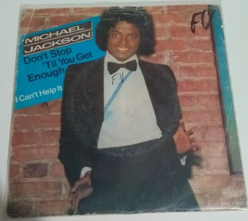 Michael Jackson- Don't Stop 'til You Get Enough 7' Importado