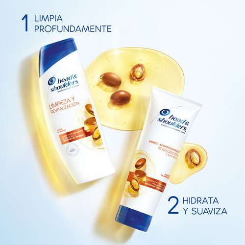 Kit Shampoo + Acondicionador Head & Shoulders Limpieza y Revitalización 675ml
