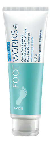 Footworks Creme De Hidratação Profunda Pés Extrassecos, Avon