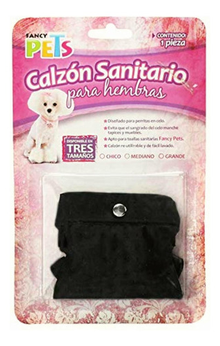 Fancy Pets Calzón Sanitario Tamaño Mediano Para Perro