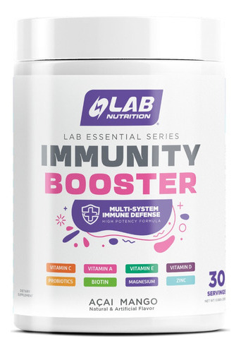 Multivitamin Immunity Booster Lab Nutrition Acai Mango 30