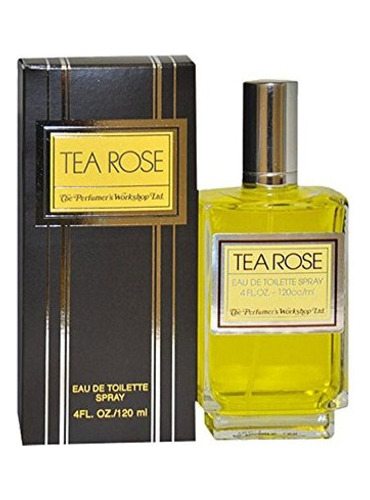 Tea Rose By Perfumers Workshop Para Mulheres 4 Onças Edt Spr