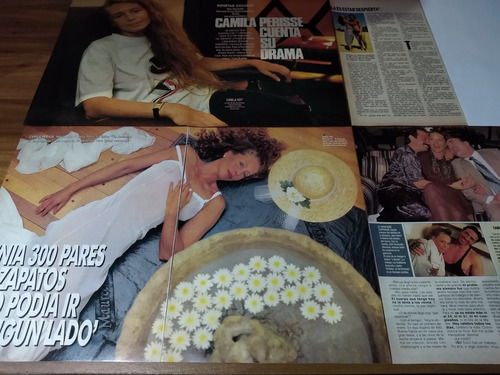 (t331) Camila Perisse * Clippings Revista 12 Pgs (Usado)