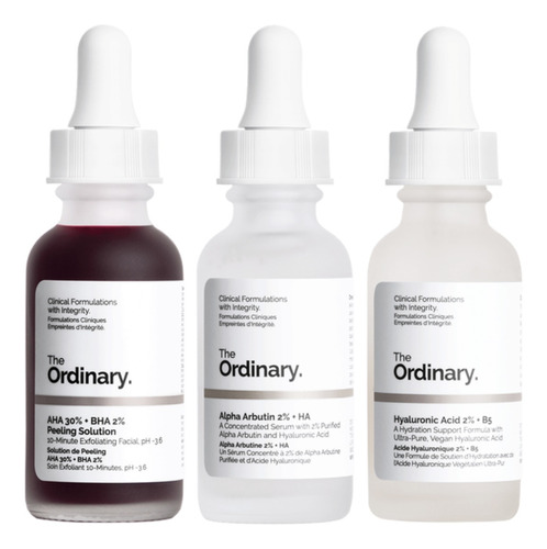 The Ordinary Peeling Solution, Alpha Arbutin Y Hyaluronic