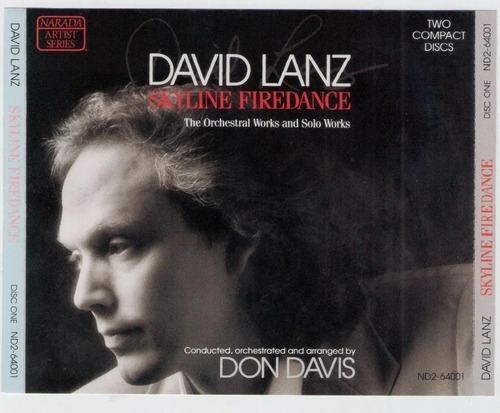 David Lanz - Skyline Firedance 2 Cd's P78