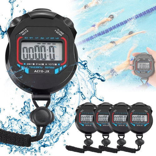 2pzs Cronómetro Digital Y Profesional Para Deporte Correr, Nadar, Atletismo