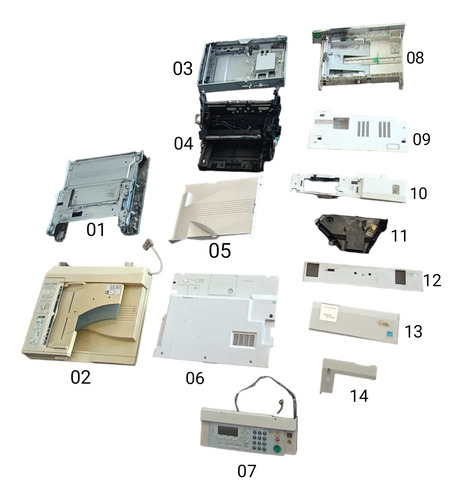 Impressora Copiadora Ricoh Aficio Mp 1500 Peças Cotar Valor (Usado)