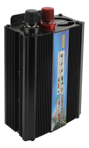 Inversor Dc Para Ac 12v Potência 500w Alumínio De Alta Efici
