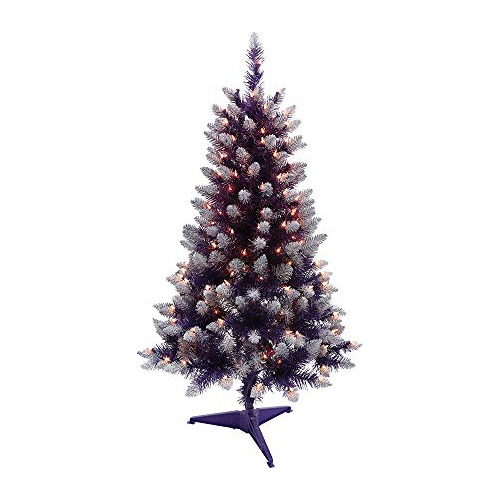 Árbol De Navidad Artificial   Pine Artificial Púrpura...